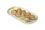 Hot tempura rolls